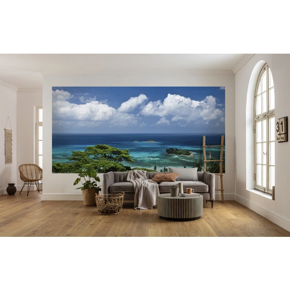 Vliestapete »The Sea View«, Breite 400 cm, seidenmatt