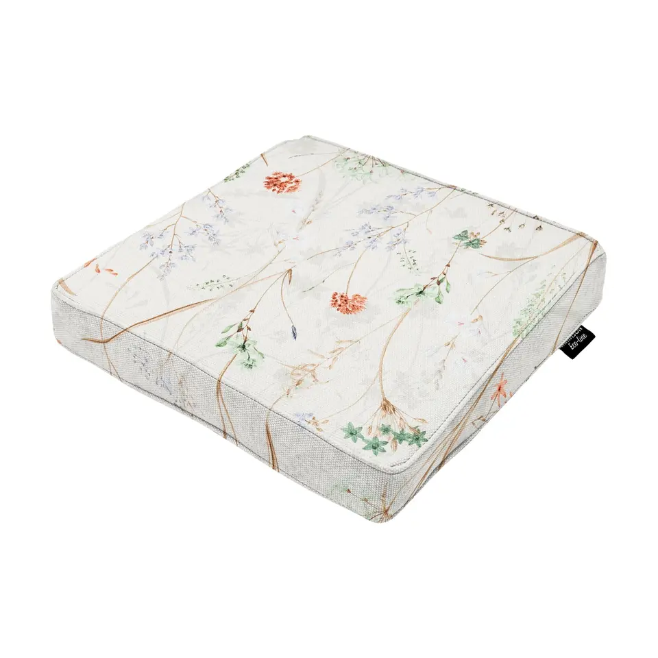 Madison - Zitkussen Donna natural canvas eco  - Ca. 40x40 cm - Set van 4