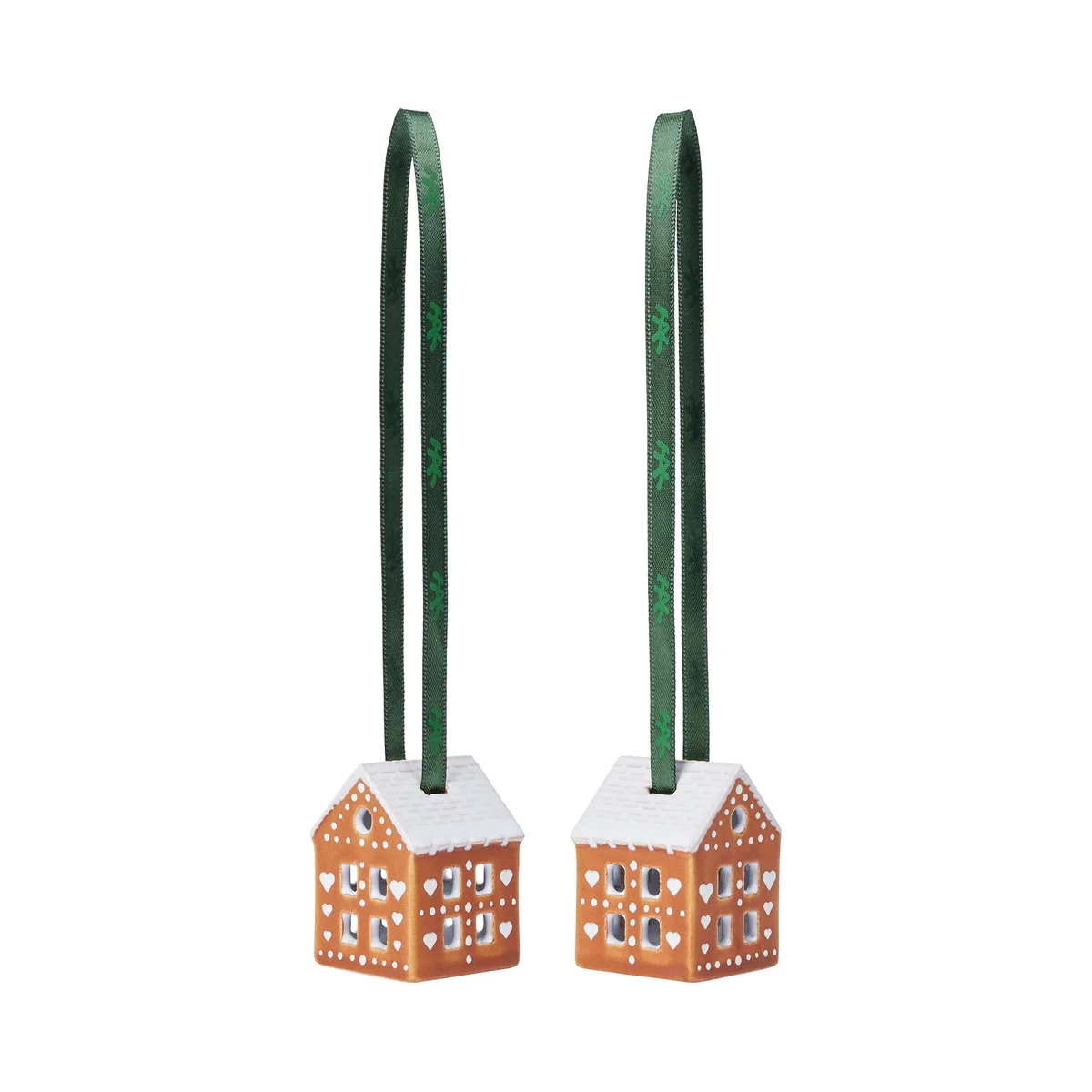 Kähler Design - Gingerbread Weihnachtsornament, braun (2er Set)