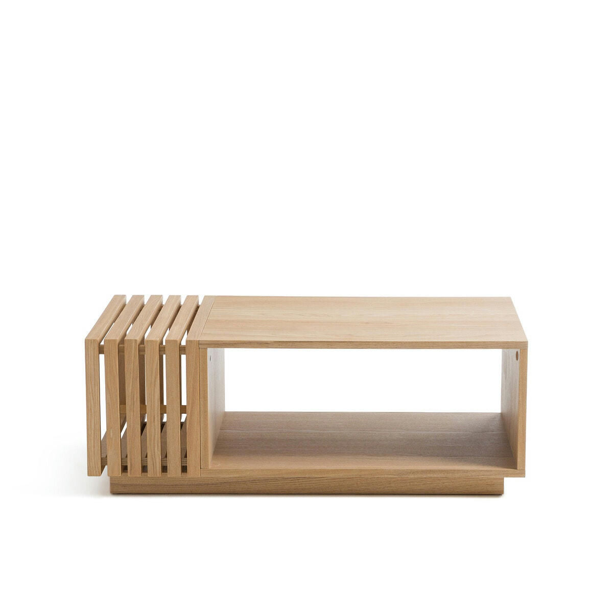 Table basse plaqué frêne, Theonie