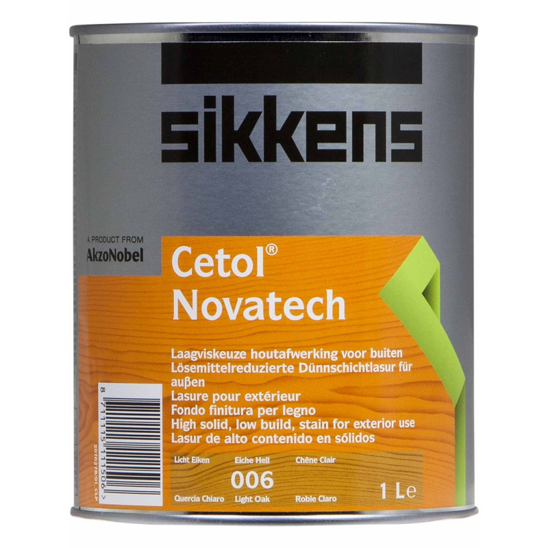 Lasure Novatech chêne clair 1 L SIKKENS