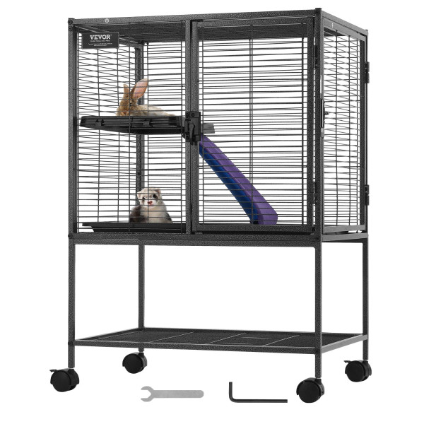 Metalowa Klatka dla Małych Zwierząt 86 cm