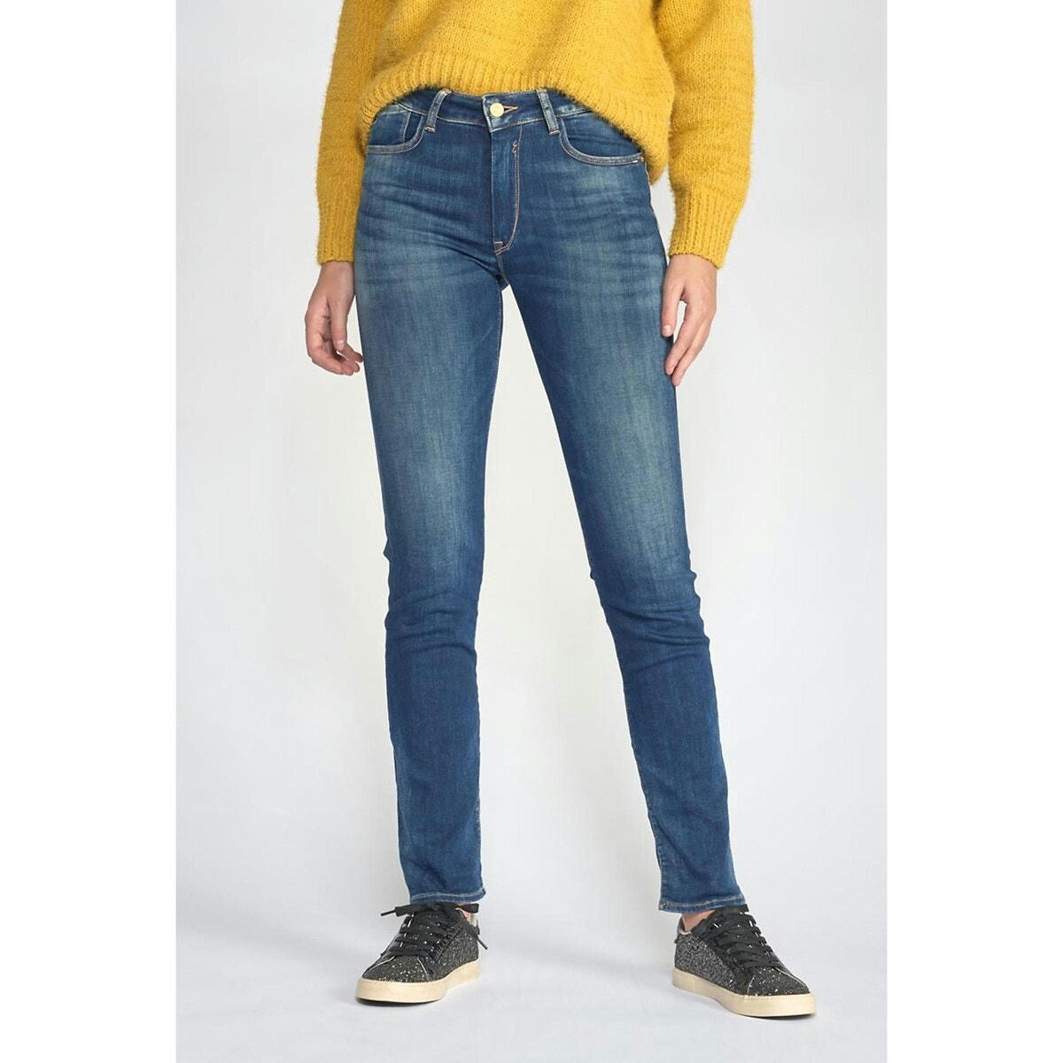 Jean droit Casal, taille haute