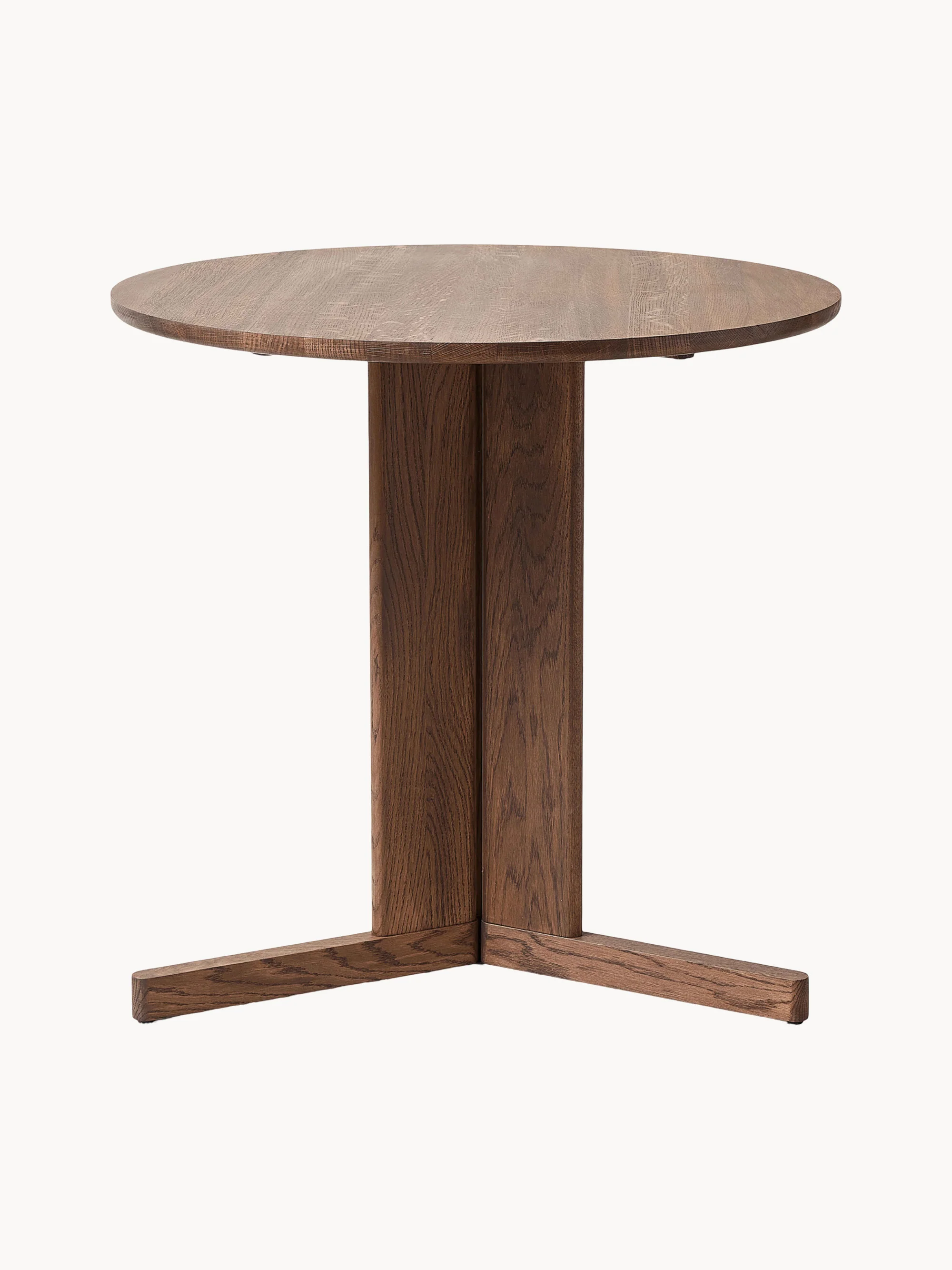 Runder Klapp-Esstisch Trefoil, Ø 75 cm