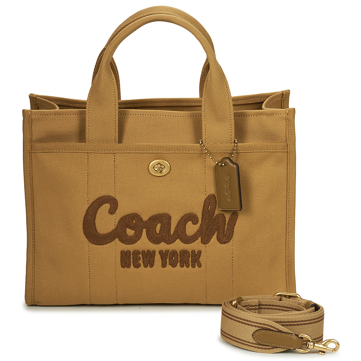 Coach - CARGO TOTE 26 - Camel