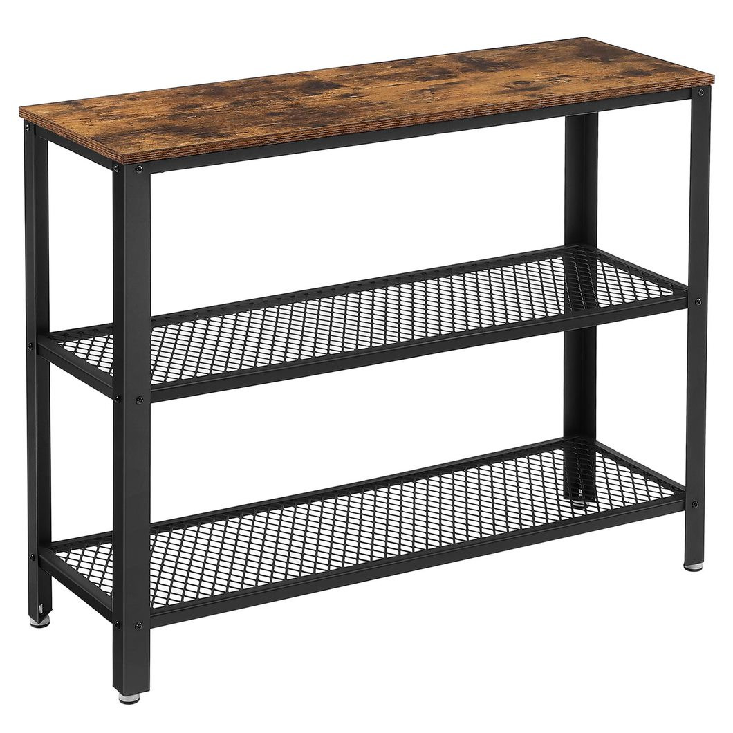 Szafka na buty ciemny brąz konsola BEGRYF 101,5x35x80