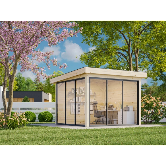 Pavillon »Lenna Set 401 Slide«, BxHxT: 300 x 245 x 300 cm, Braun