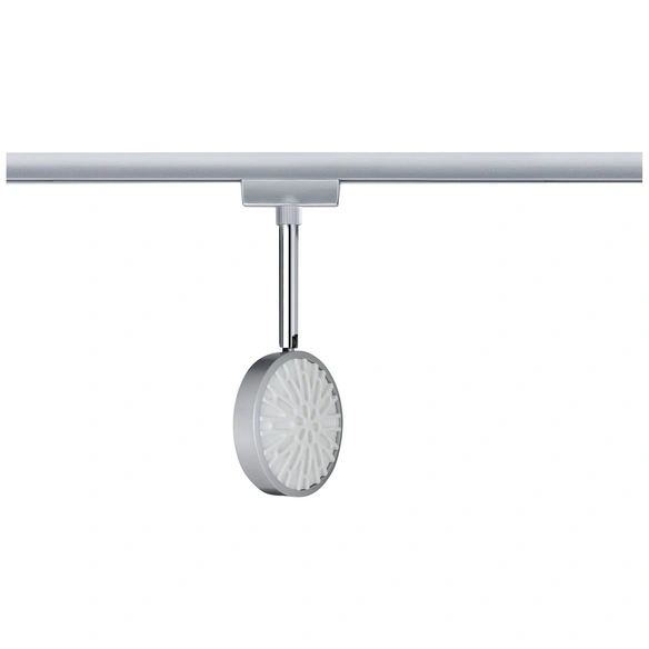 Spot »Urail Discus«, BxHxL: 2,9 x 21,5 x 2,9cm, chromfarben