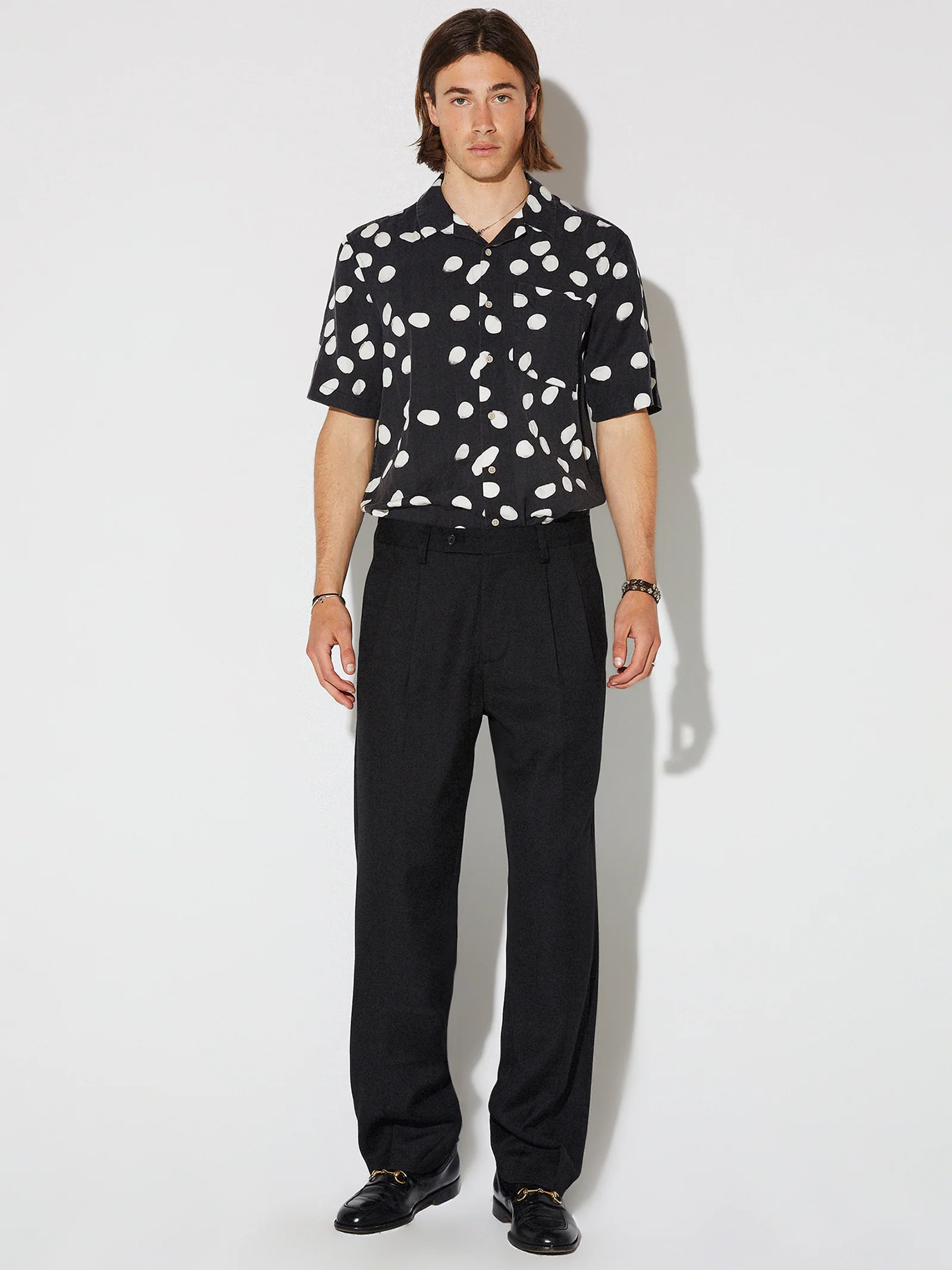 Curtis Short Sleeve Dot Shirt