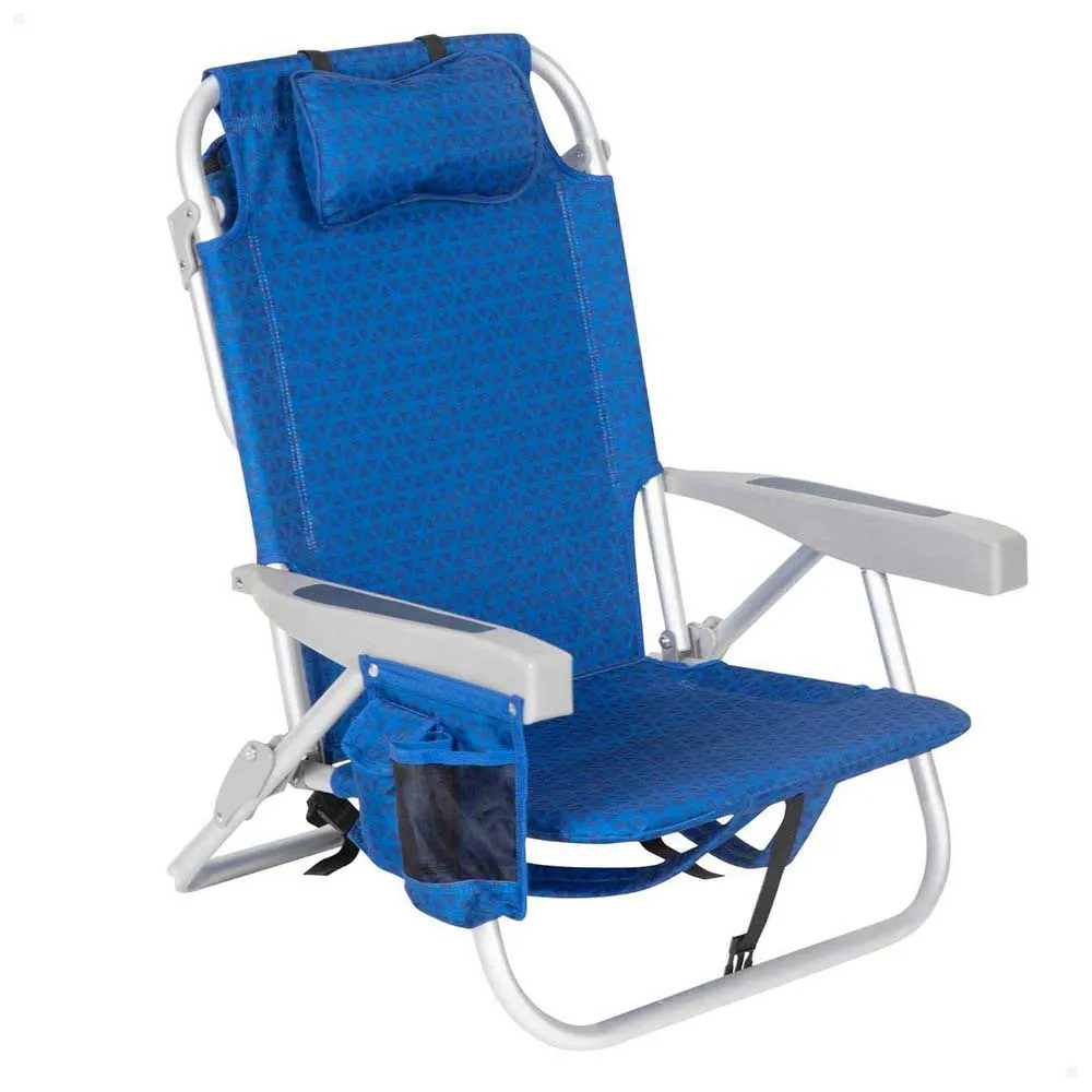 Aktive 62353 XXL low folding chair multi-position 57x53x78 cm