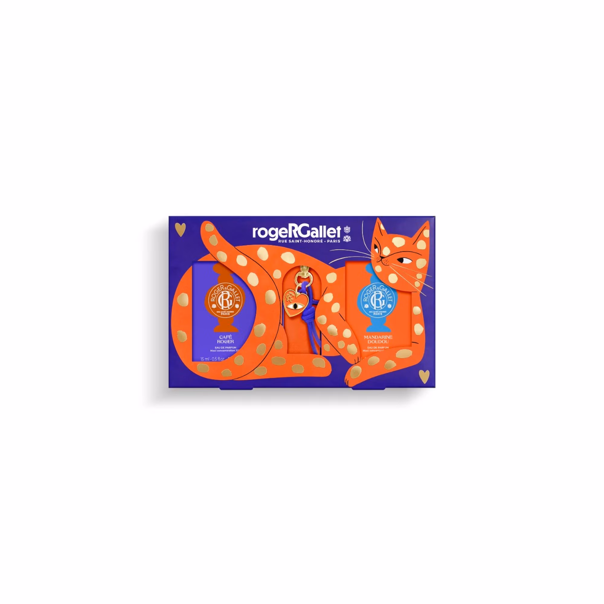 MANDARINE DOUDOU & CAFÉ ROGERCoffret - eau de parfum concentré - roll on