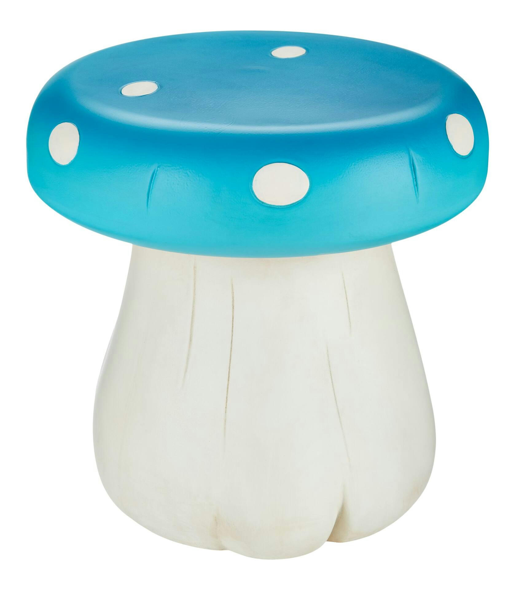 For Living Blue Garden Toadstool