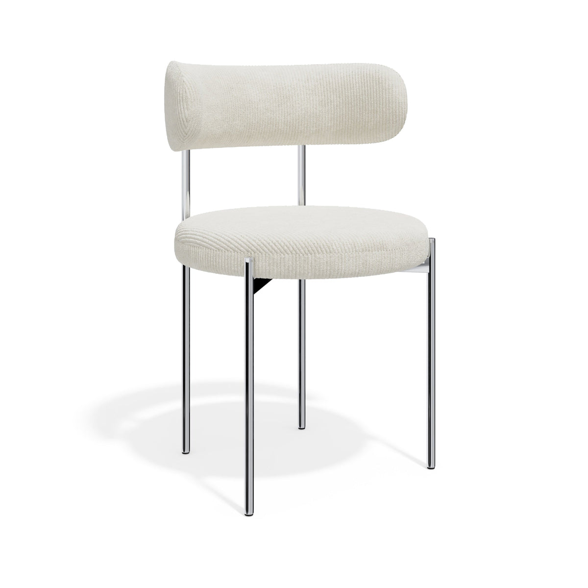 Premium Interiors - Set van 2 stoelen MUSE - corduroy crème 52cm