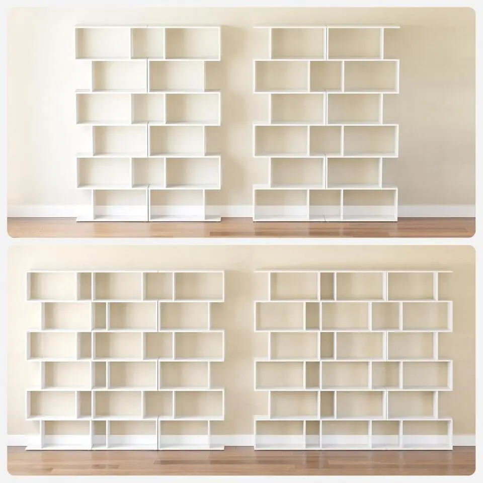 Parya Home - Boekenkast - Hout - 6 Etages