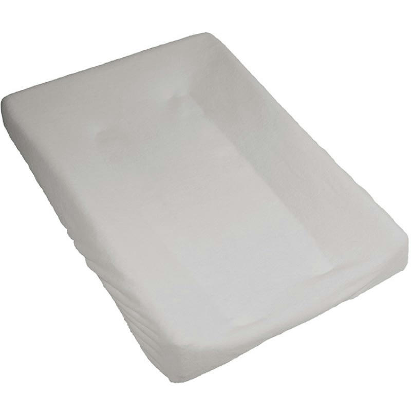 - Housse de matelas à langer en éponge gris 50x70 cm