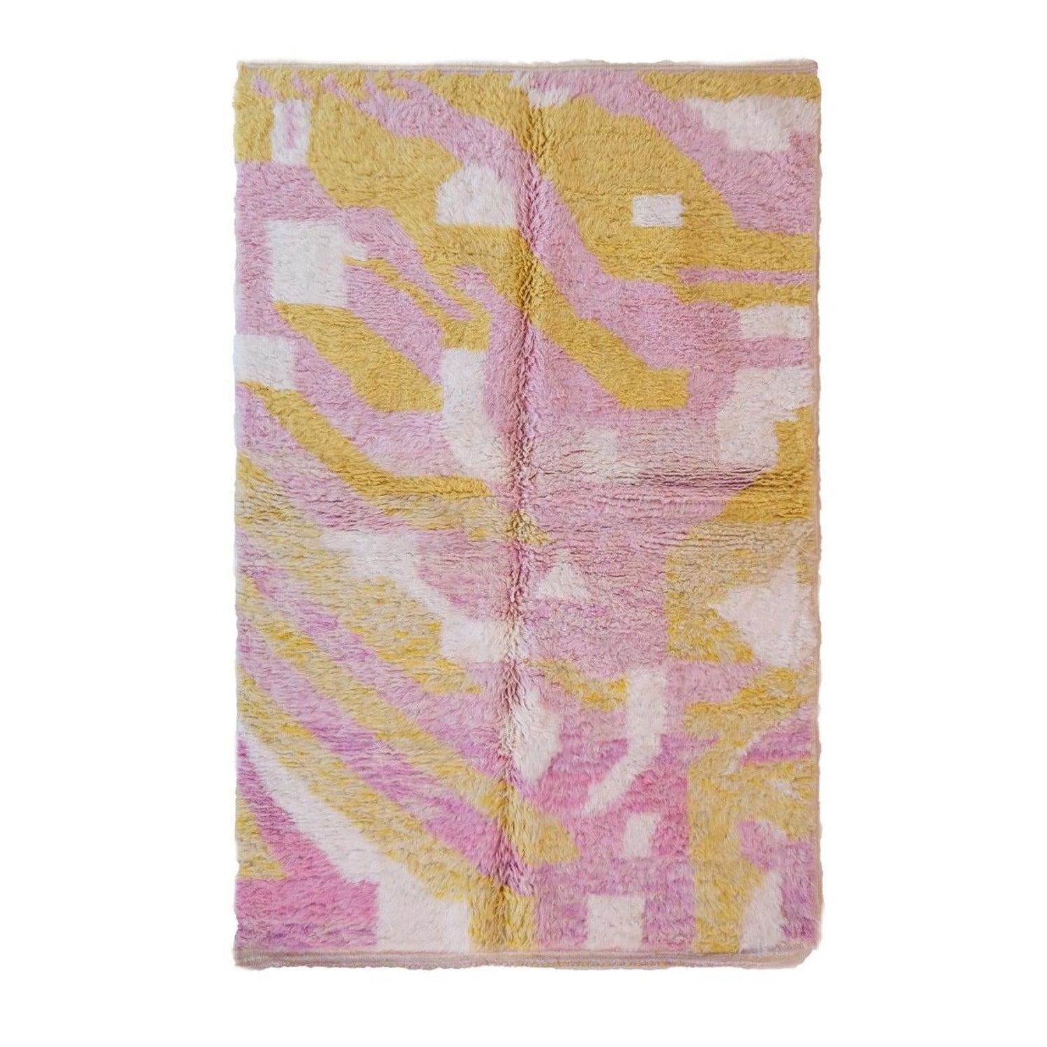 AFK Living vloerkleed Berber - handgemaakt - Wol - 120 cm x 170 cm