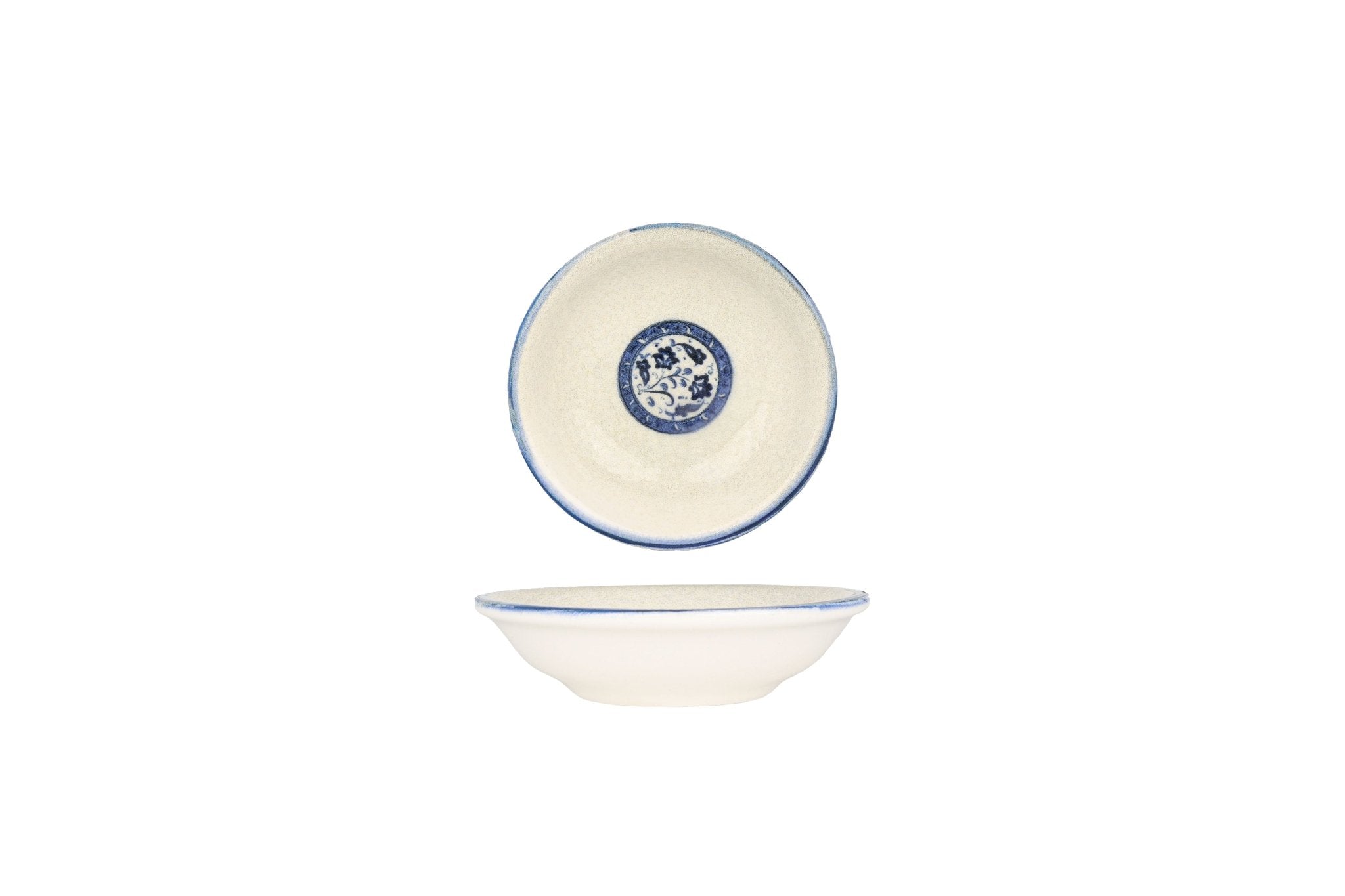 Bonna Serveerschaal - Esnaf - Porselein - 9 cm (50cc) - set van 4