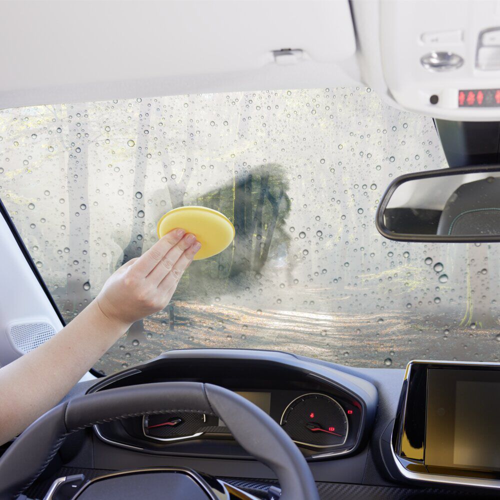Lot de 5 éponges de nettoyage pour voiture Ø10 cm