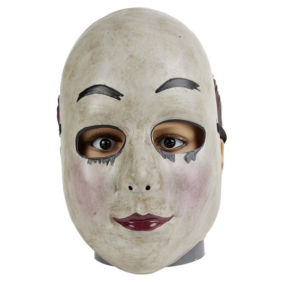 Masque Halloween poupée porcelaine