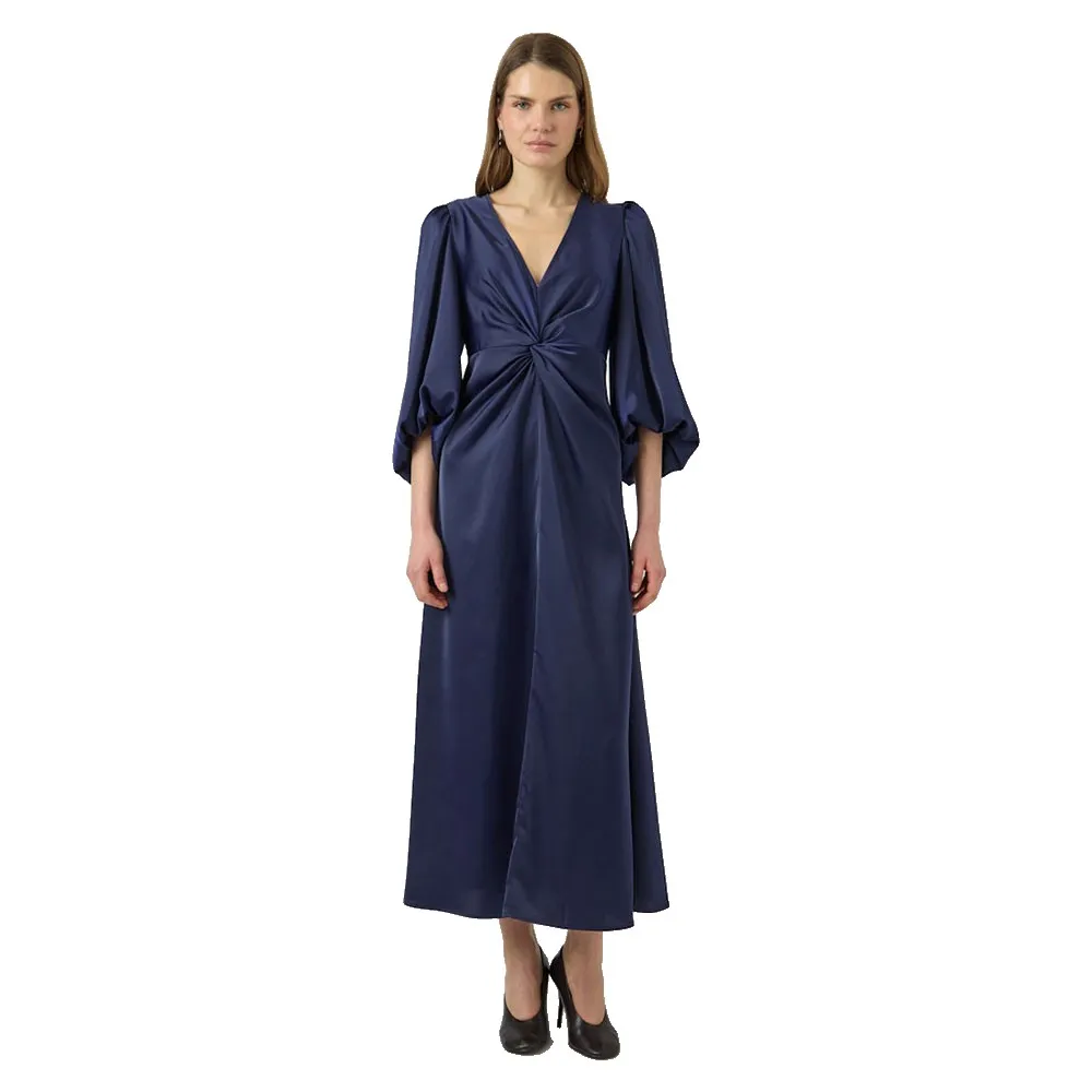 Yas Thea 3/4 Sleeve Long Dress