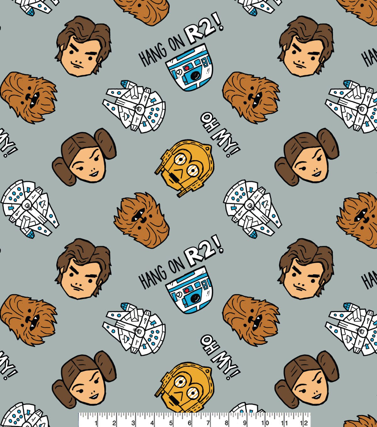 Star Wars Rebel Allies Fleece Fabric
