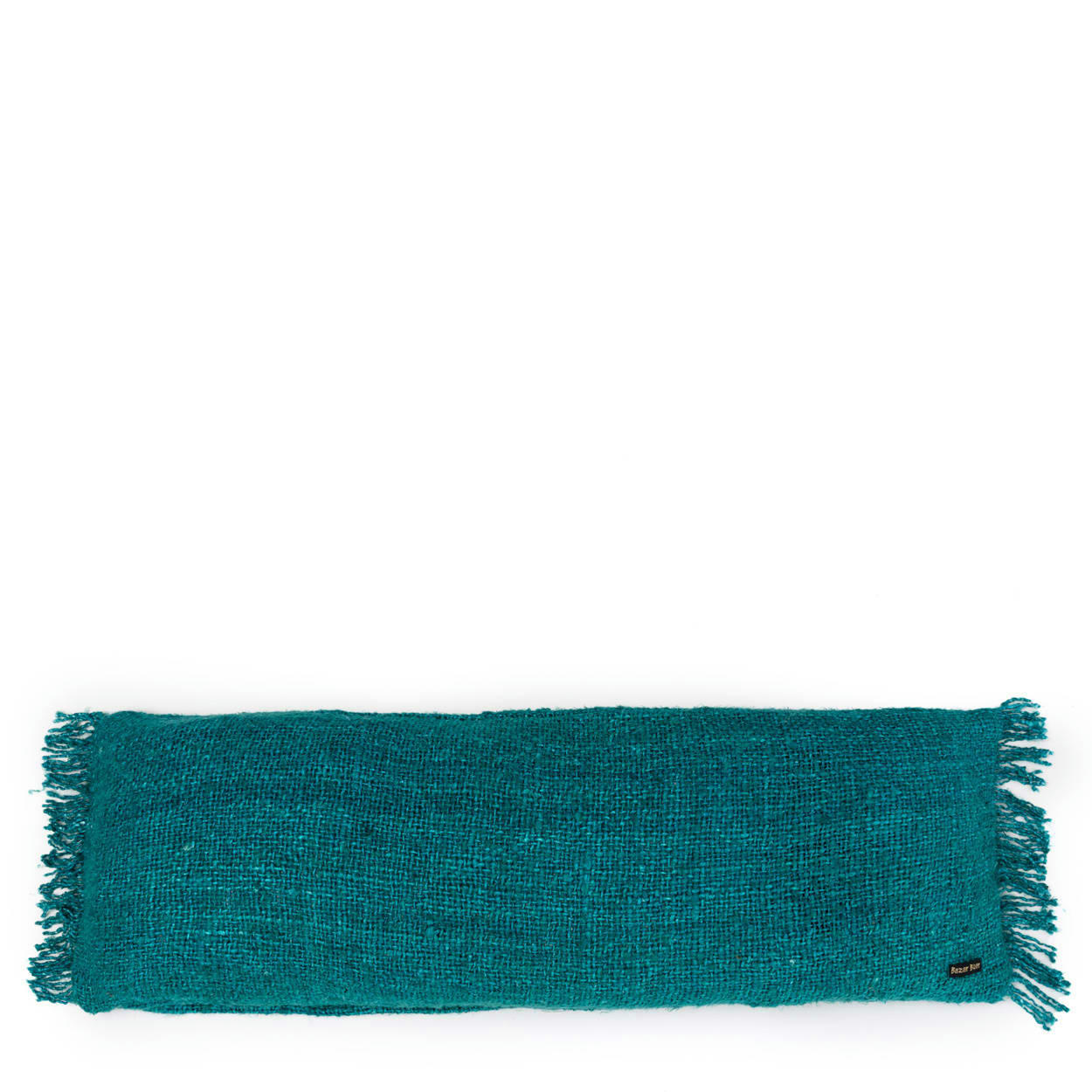 OH MY GEE - Coussin en coton aqua 35x100