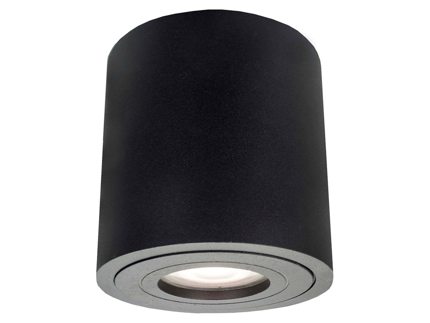 Lampa sufitowa zewnętrzna Faro metalowa czarna