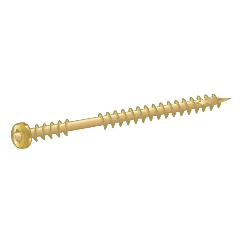 SOKKELSKRUE ESSVE 3,9X42MM HVIT 400STK