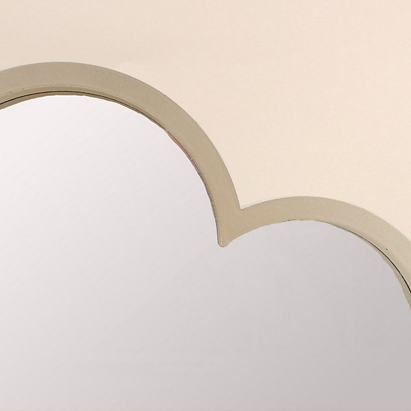 Miroir nuage doré 45x26cm, Dalmao