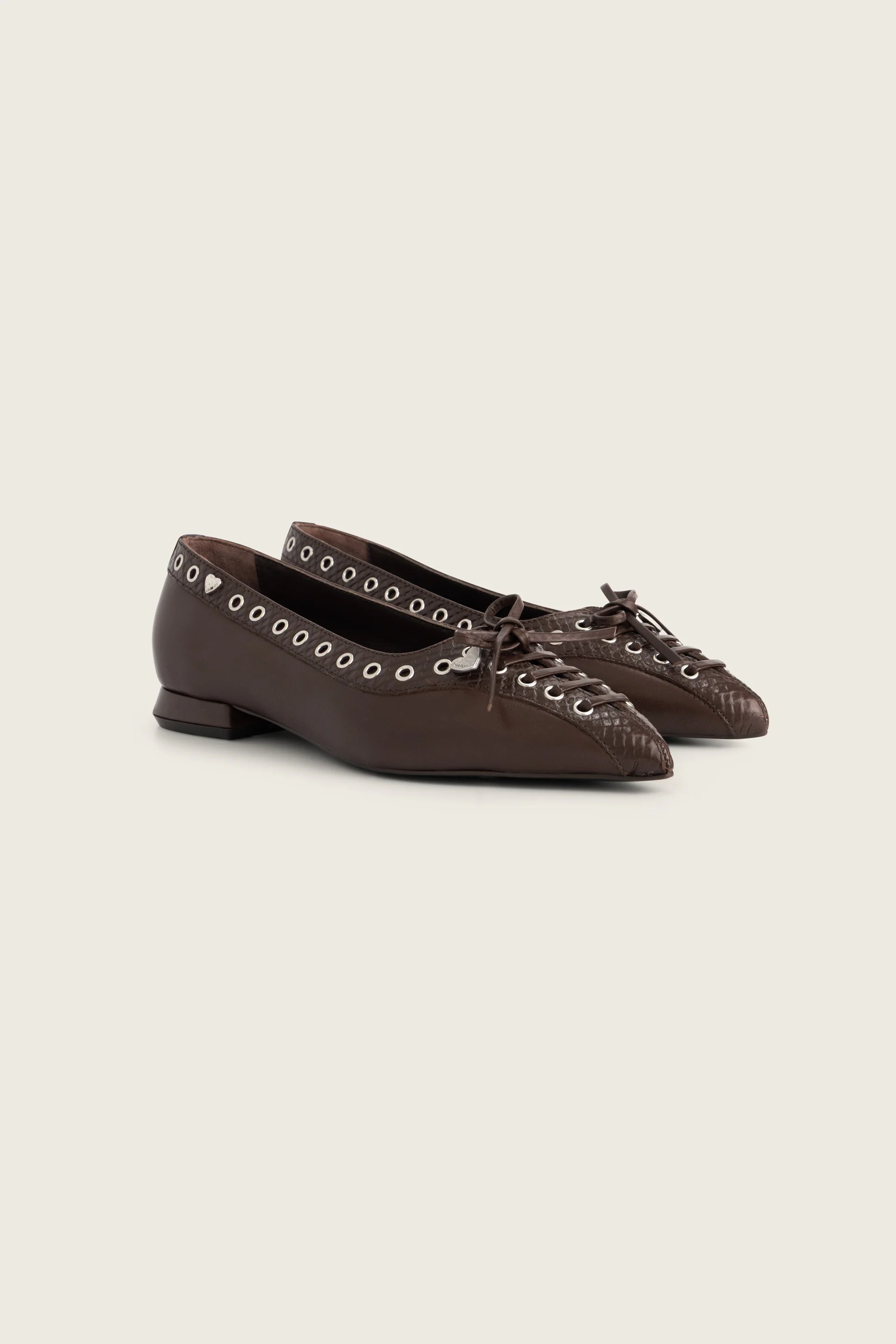 Sailor Ballerinas | Chocolate Brown