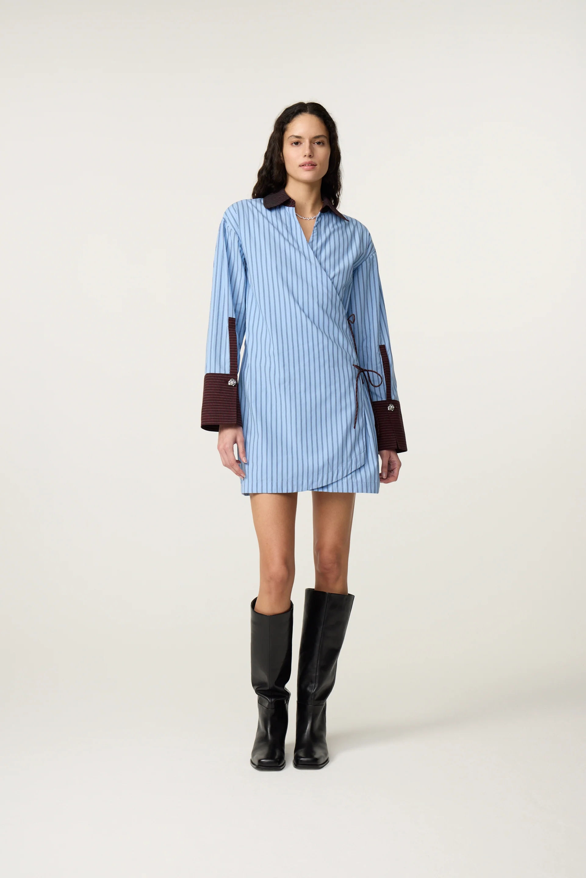 Nova Dress | Multi Blue