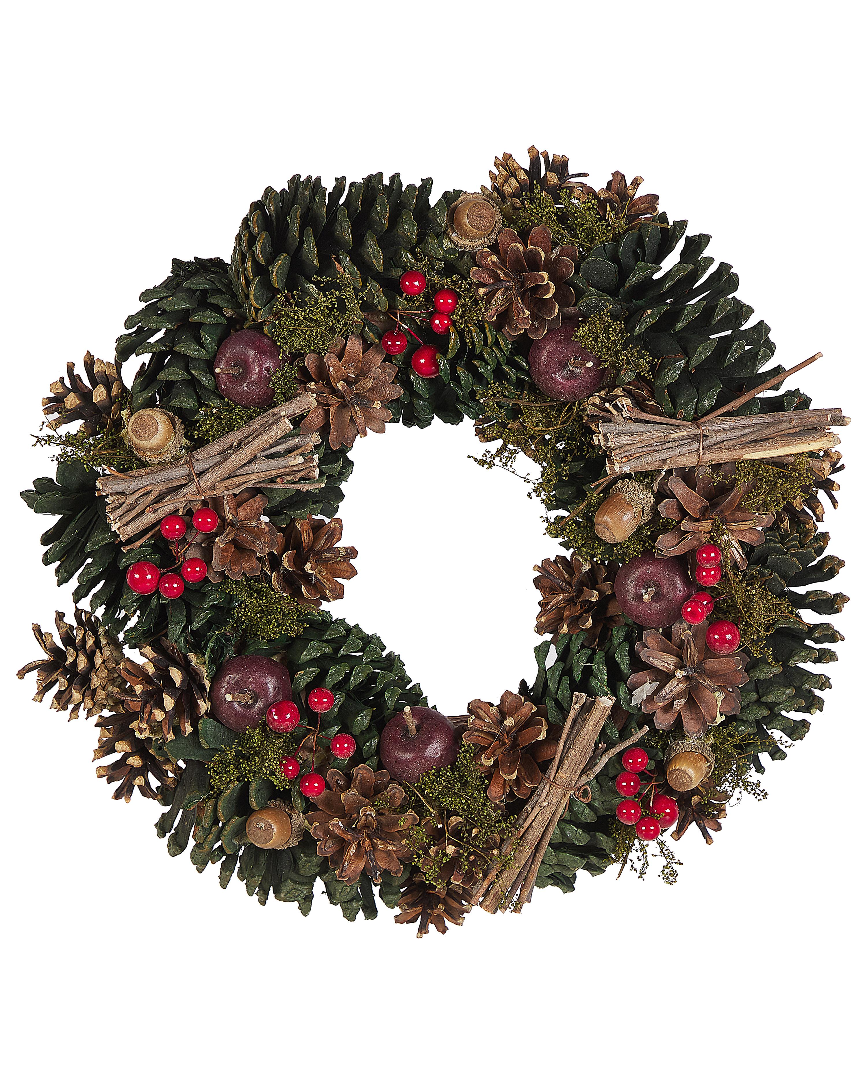 Christmas Wreath NURMES Green 35 cm