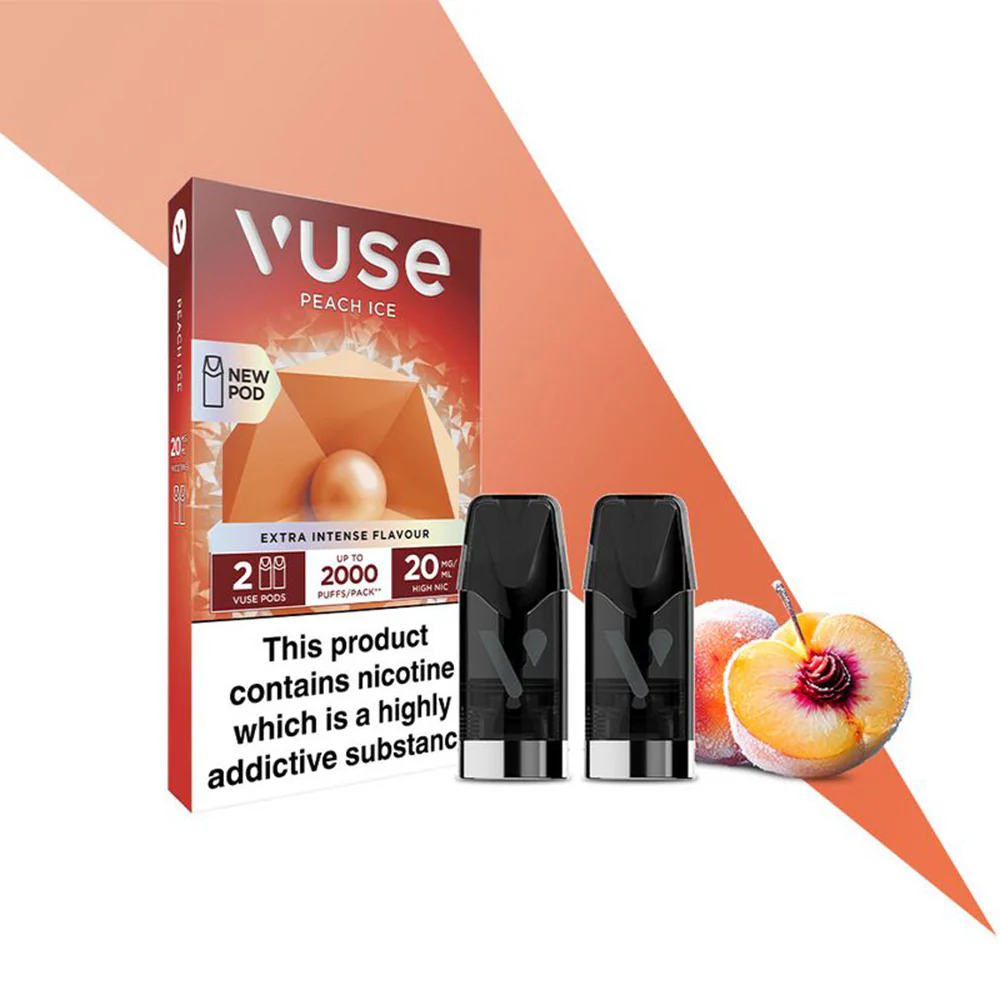 Vuse Peach Ice Pods 2PK - 20mg