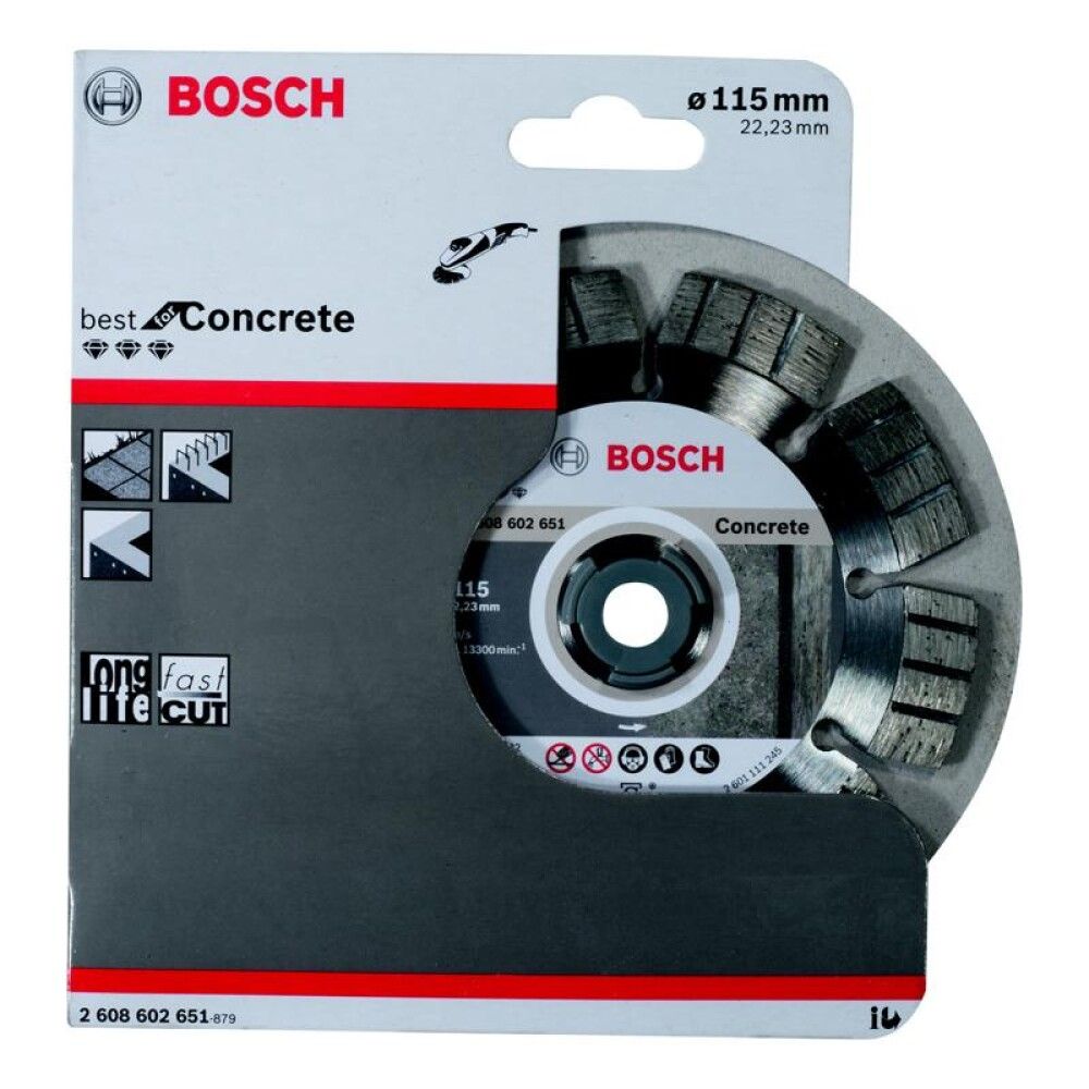 DIAMANTSLIPESKIVE BOSCH BEST BETONG 115MM