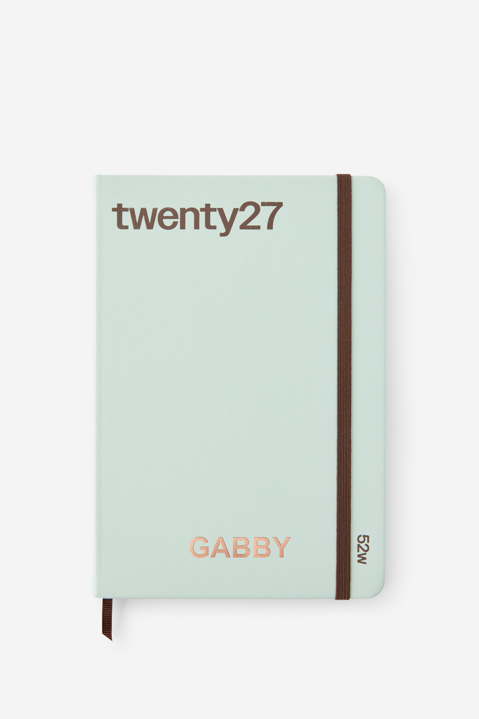 Personalised 2027 A5 Weekly On Schedule Diary