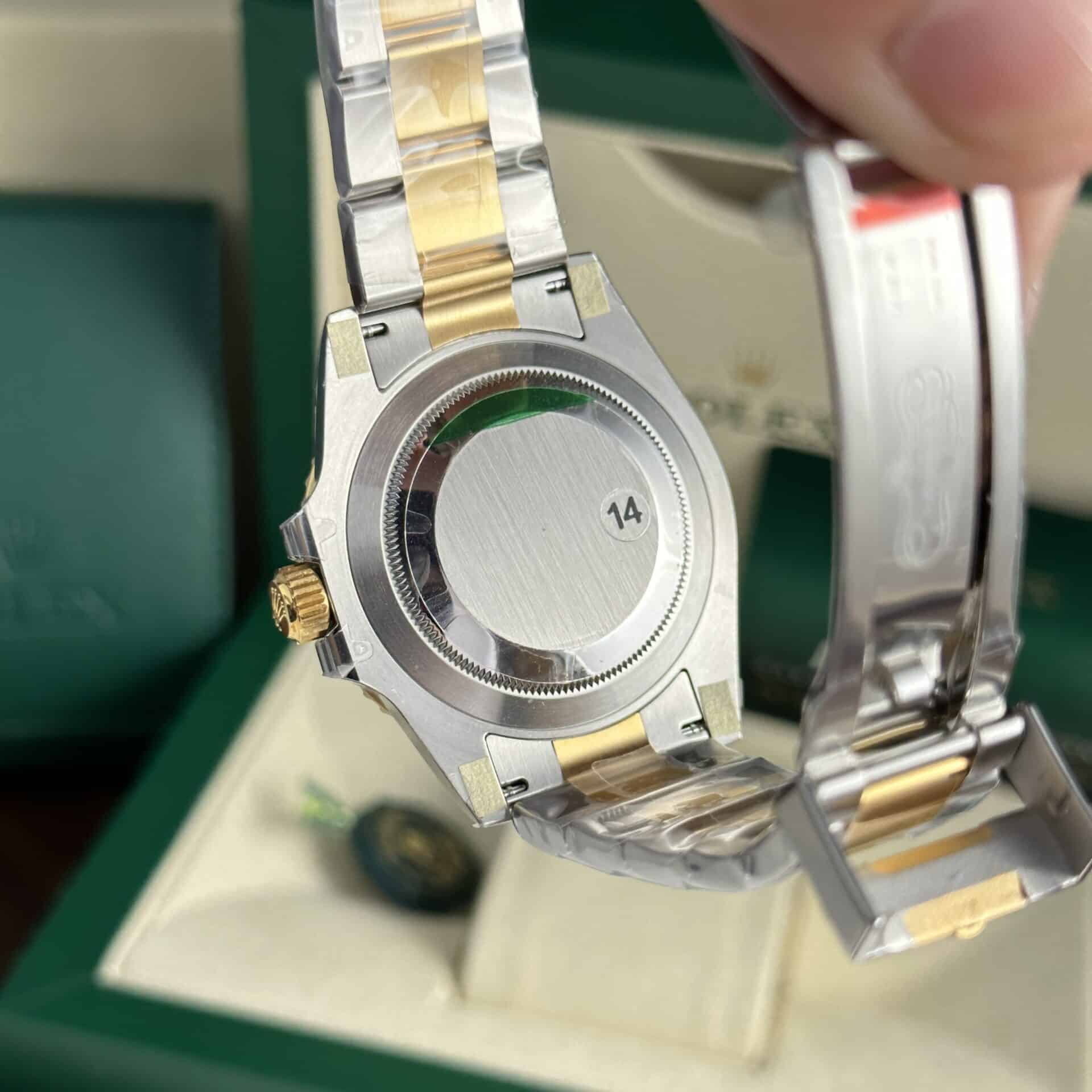 Rolex Submariner 126613LB SS/YG Plated Blue Dial 41mm Oyster Replica