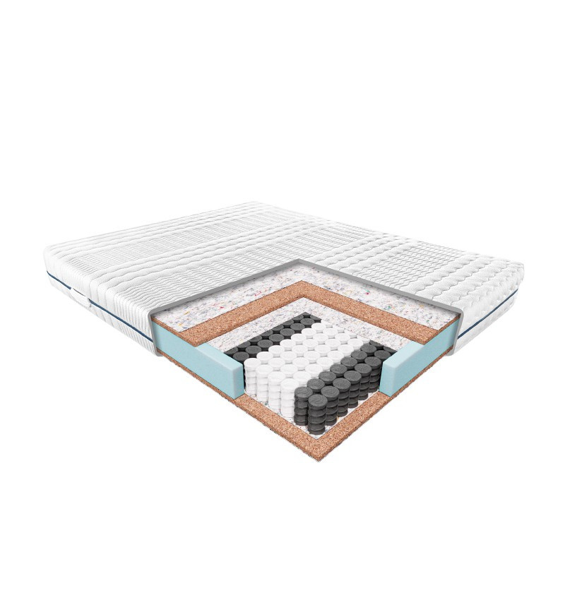 JANPOL EREBU - materac kieszeniowy, sprężynowy 160x190 Smart