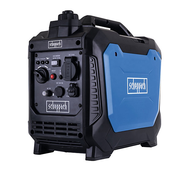 Groupe électrogène 1200 W - carburant SP95 et SP98 - autonomie 6 h - L.43,2 x l.27,8 x H.41 cm - Scheppach SG1200ix
