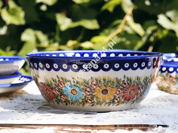 Salaterka 23 cm Bolesławiec - Rajska Łąka