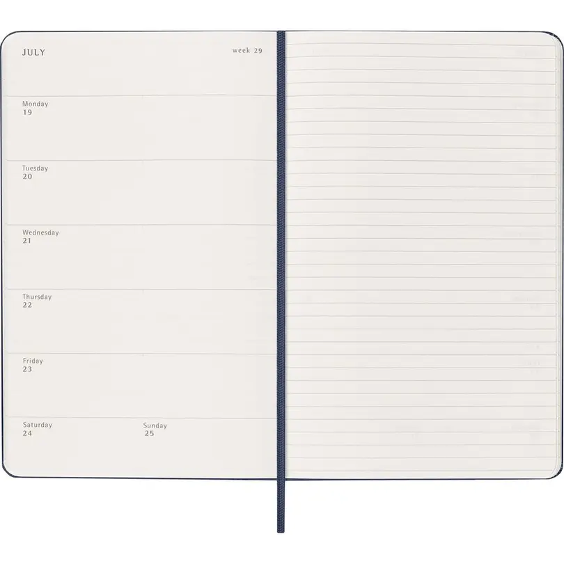 Notizbuch Wochen-Notizkalender