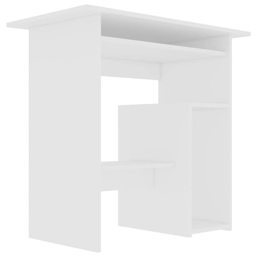 NNEVL Desk White 80x45x74 cm Chipboard