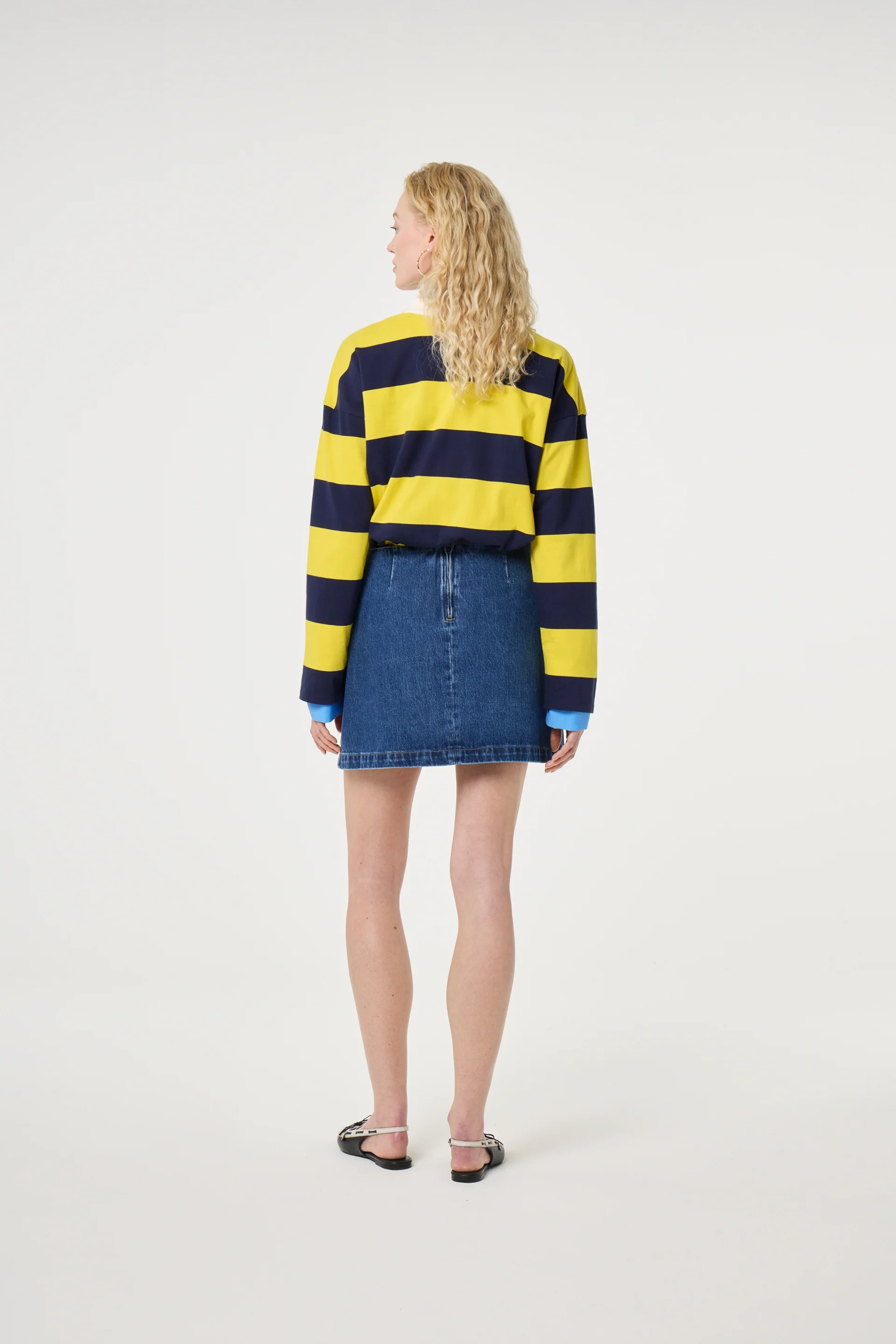 Paula Sweater | Vivid Yellow/Maritime Blue