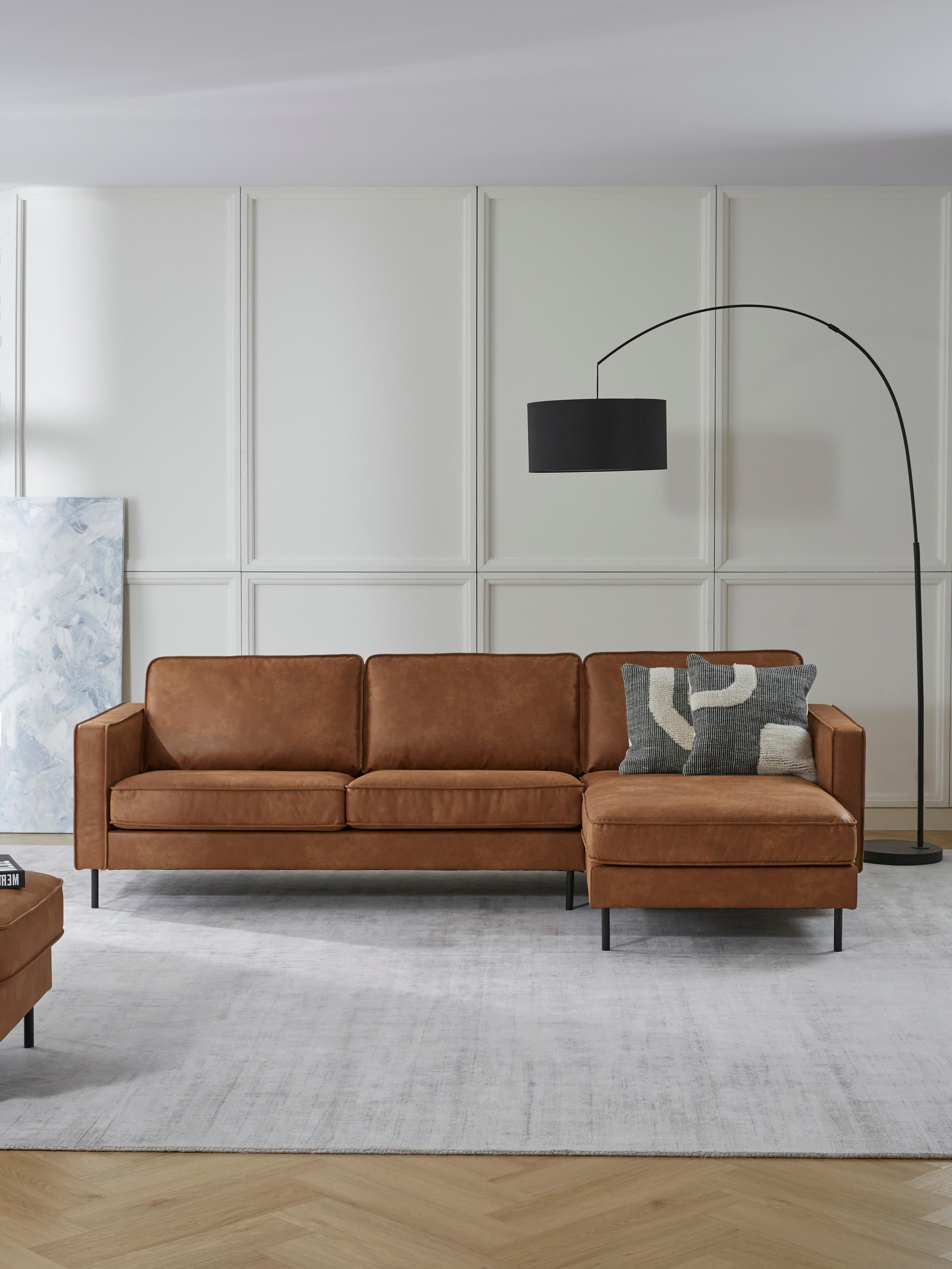 Ecksofa Hunter aus recyceltem Leder