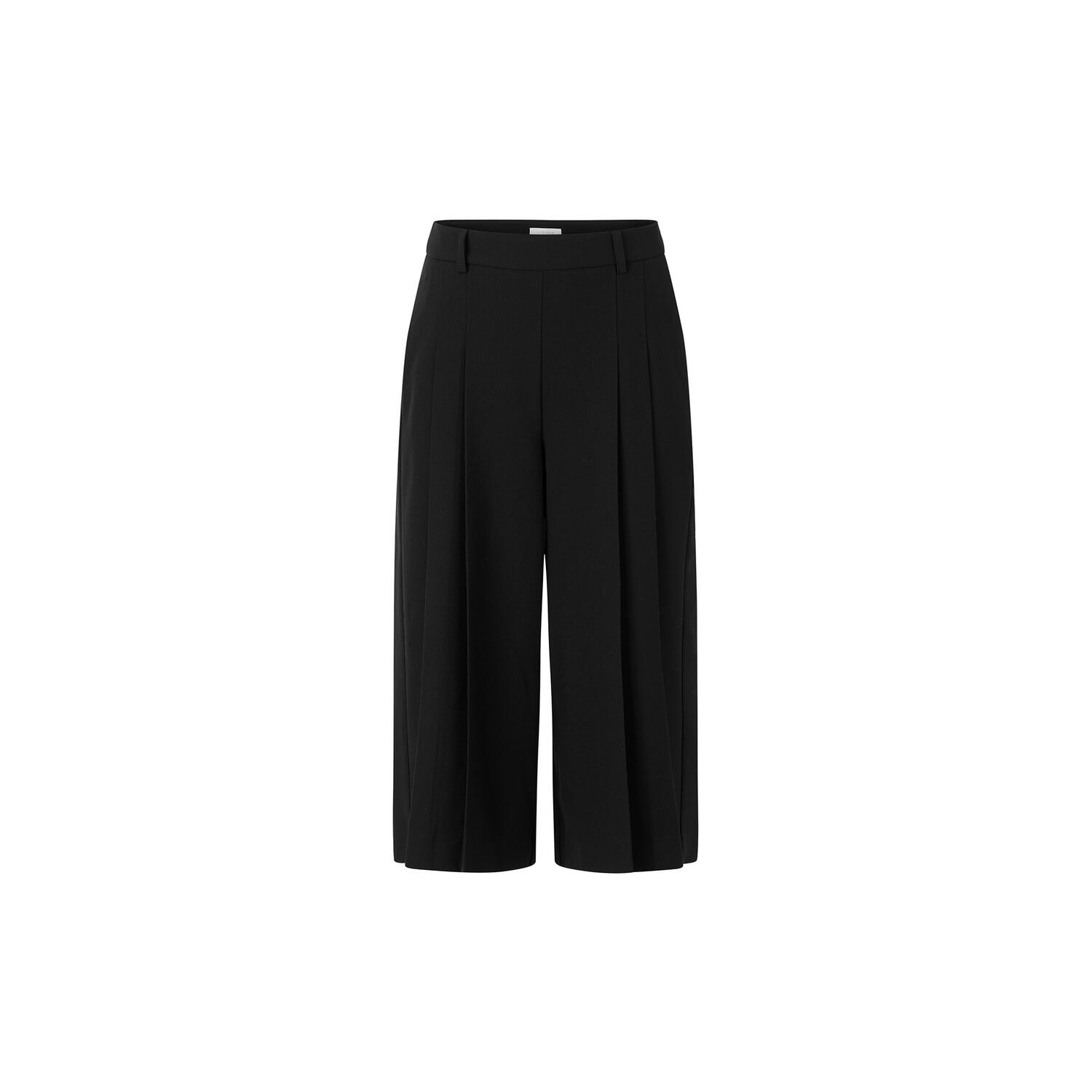 Long Wide Leg Culotte, midnight blue