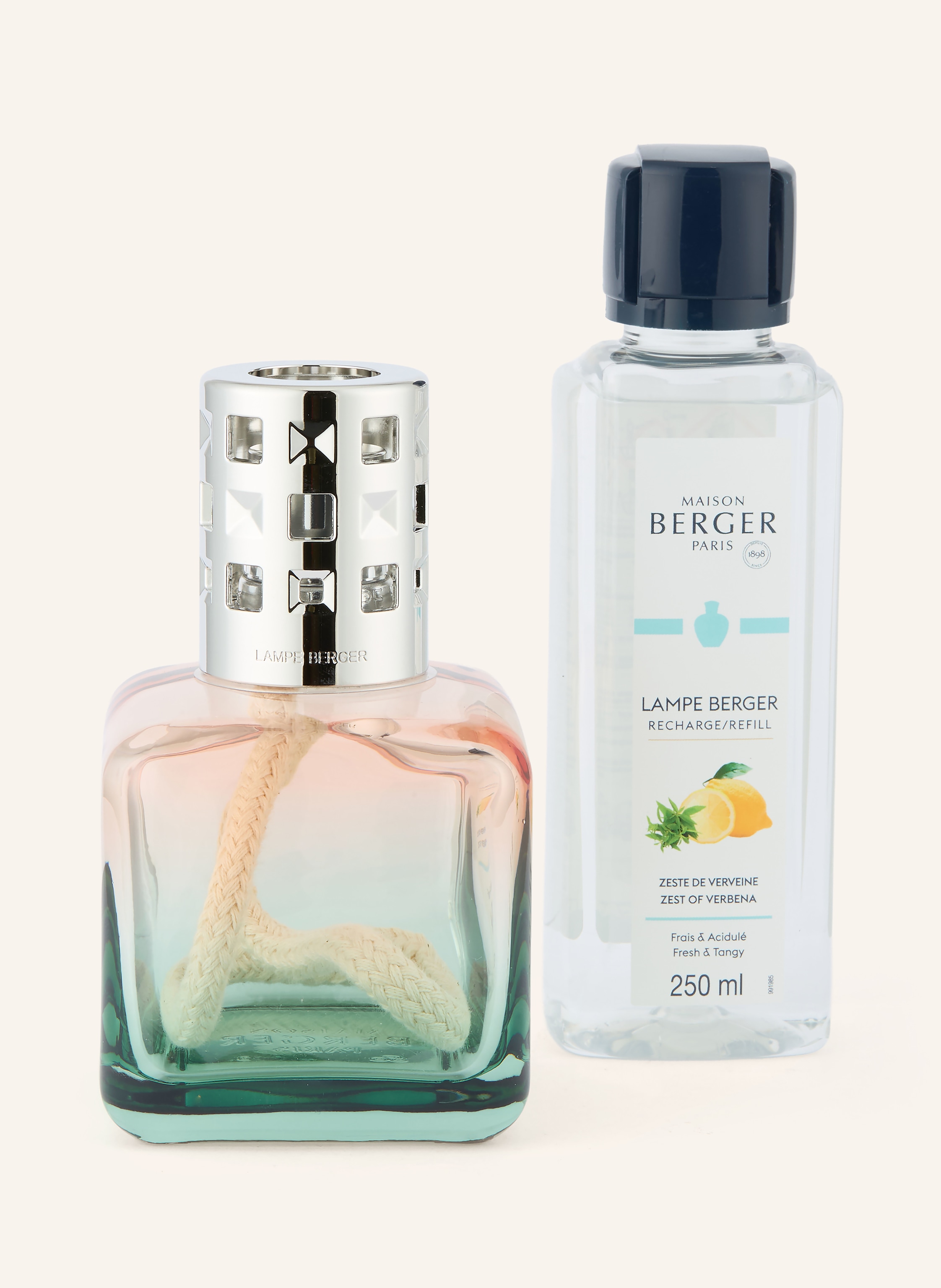 MAISON BERGER PARIS Set GLACON: Duflampe und Nachfüller