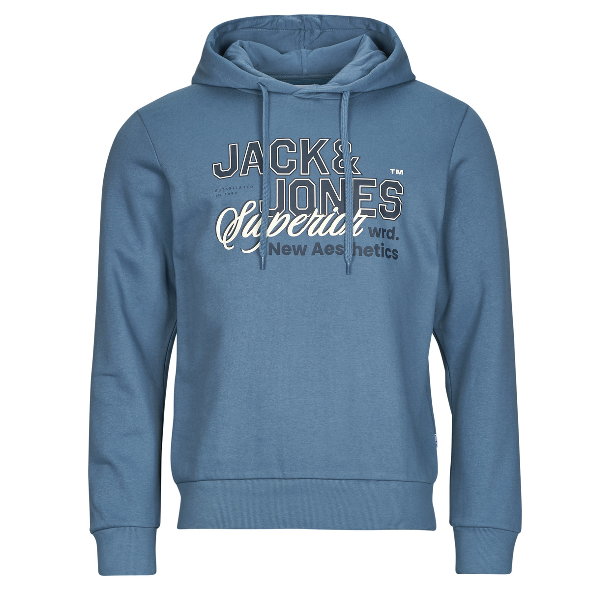Jack & Jones - JJELOGO SWEAT - Blue