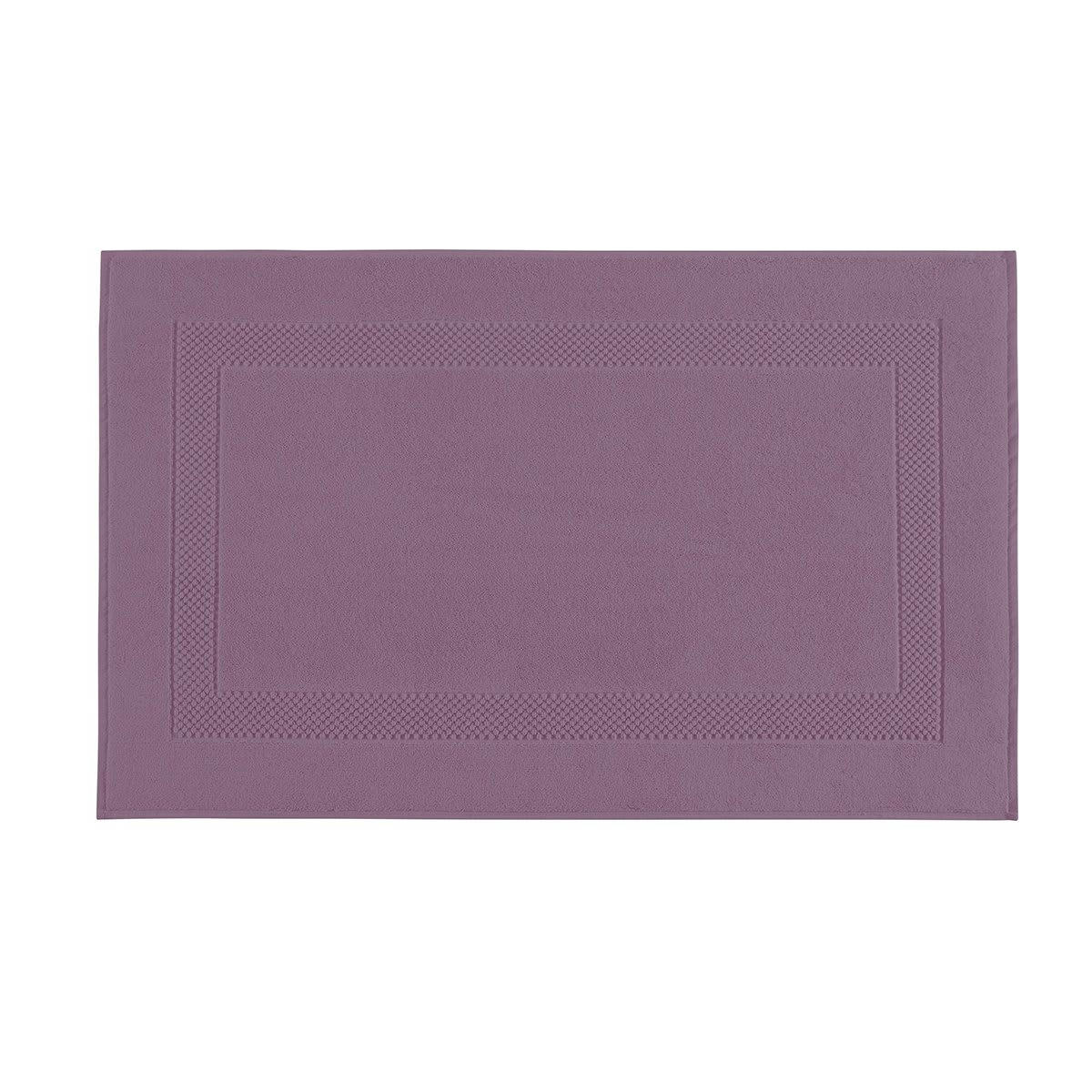 PÉTALE - Tapis de bain coton hortensia 60x80 cm