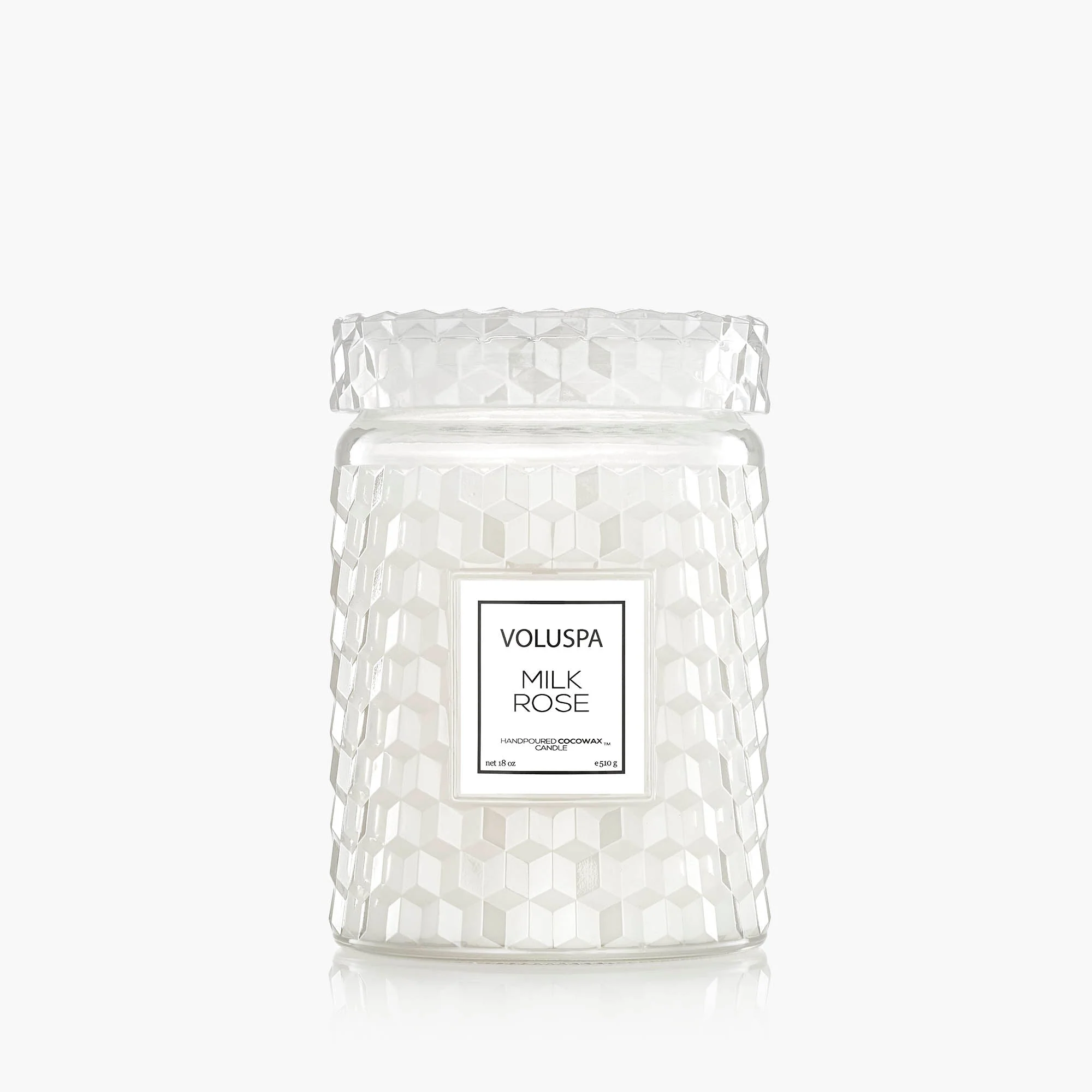 Milk Rose - Large Jar Candle