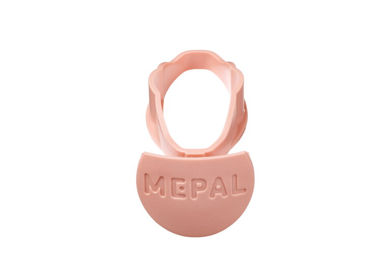 drukknop drinkfles pop-up campus - soft pink