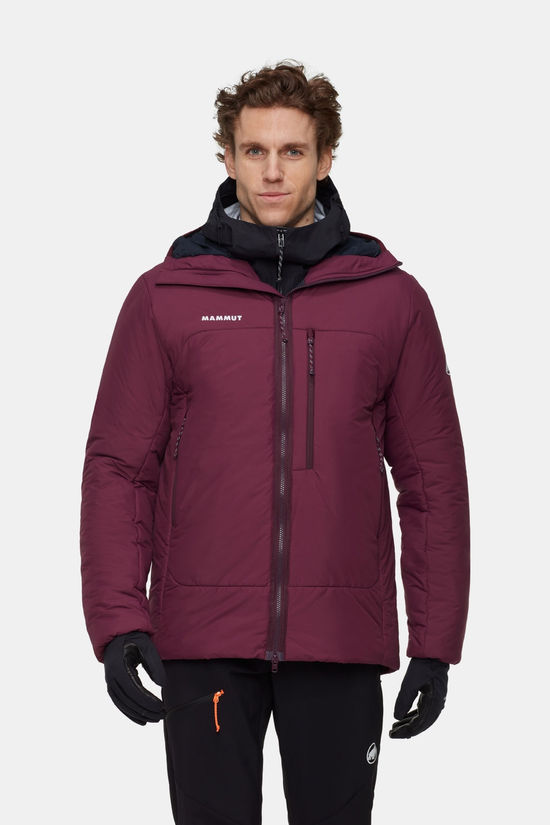 Mammut Rime Pro Belay In Hooded Jacket Men Gevoerde Jas
